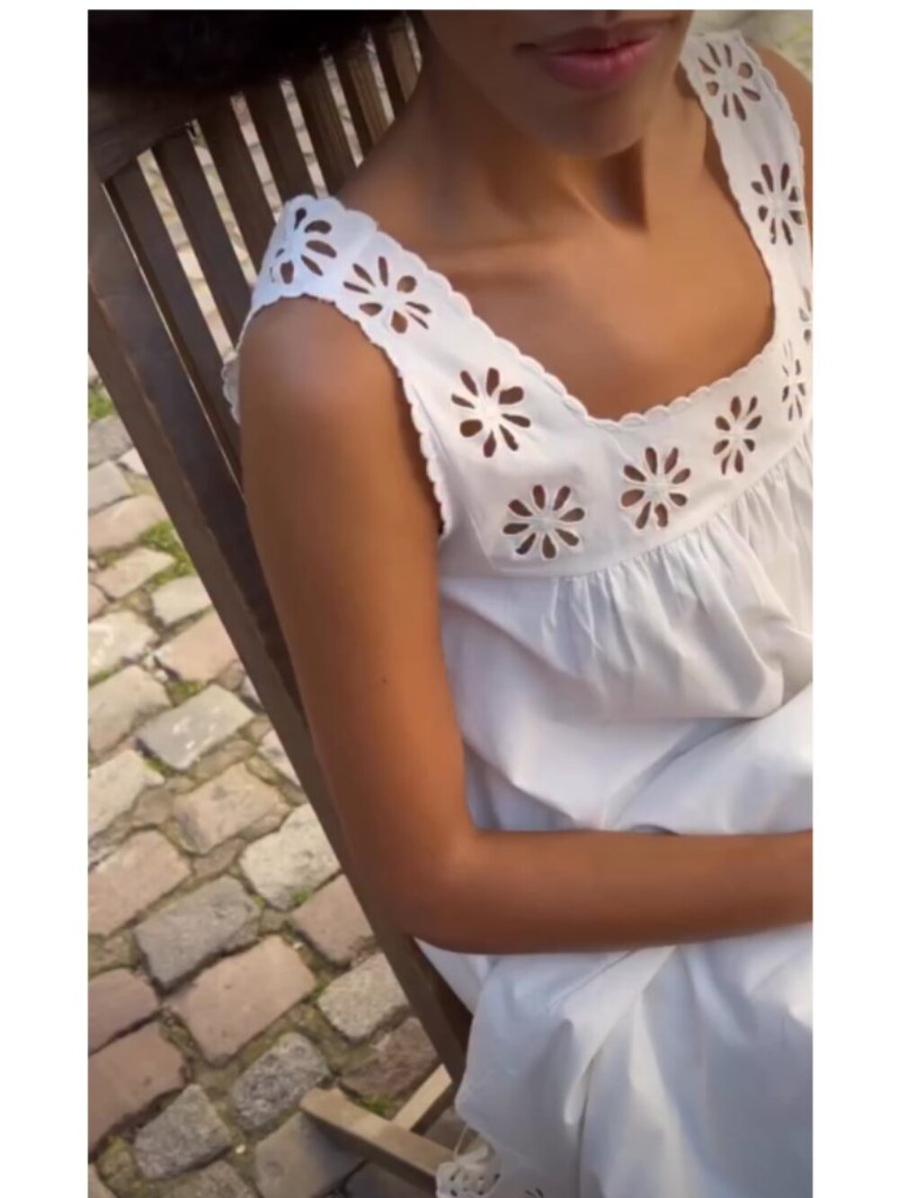 POSSE *NEW* Cecilia White Embroidered Shift Dress - Picture 5 of 16